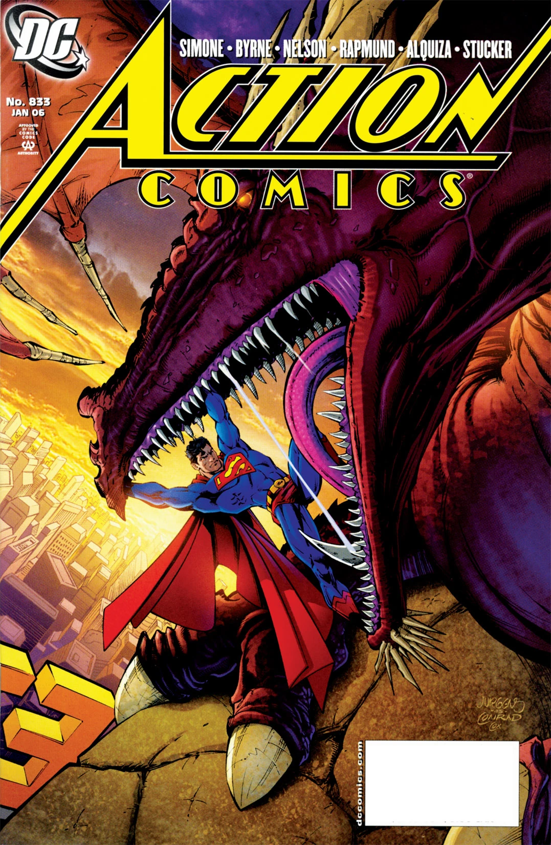 Action Comics #833 (DC, 2005 — Cover A) cover